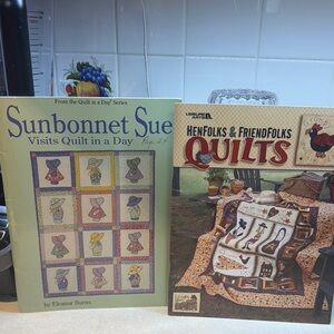 Sunbonnet Sue and Henfolks & Friendfolks Quilts Books